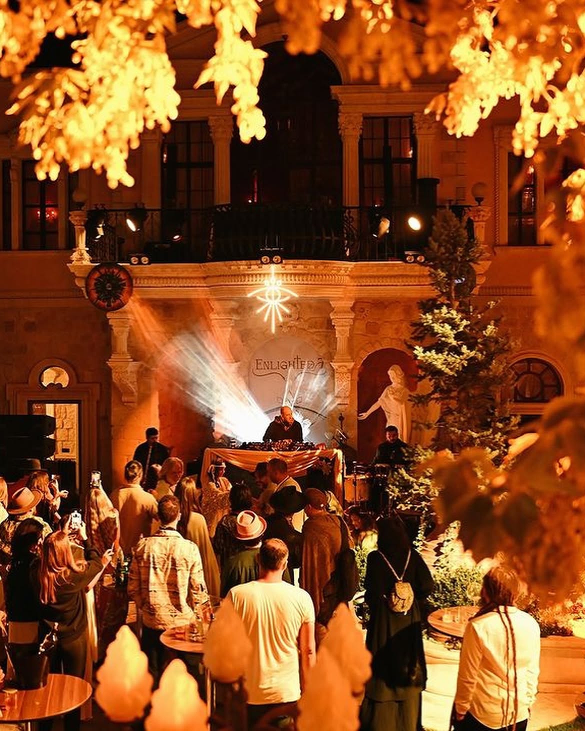 Enlighted private estate night event
